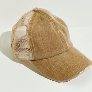 free people saltwater washed baseball cap